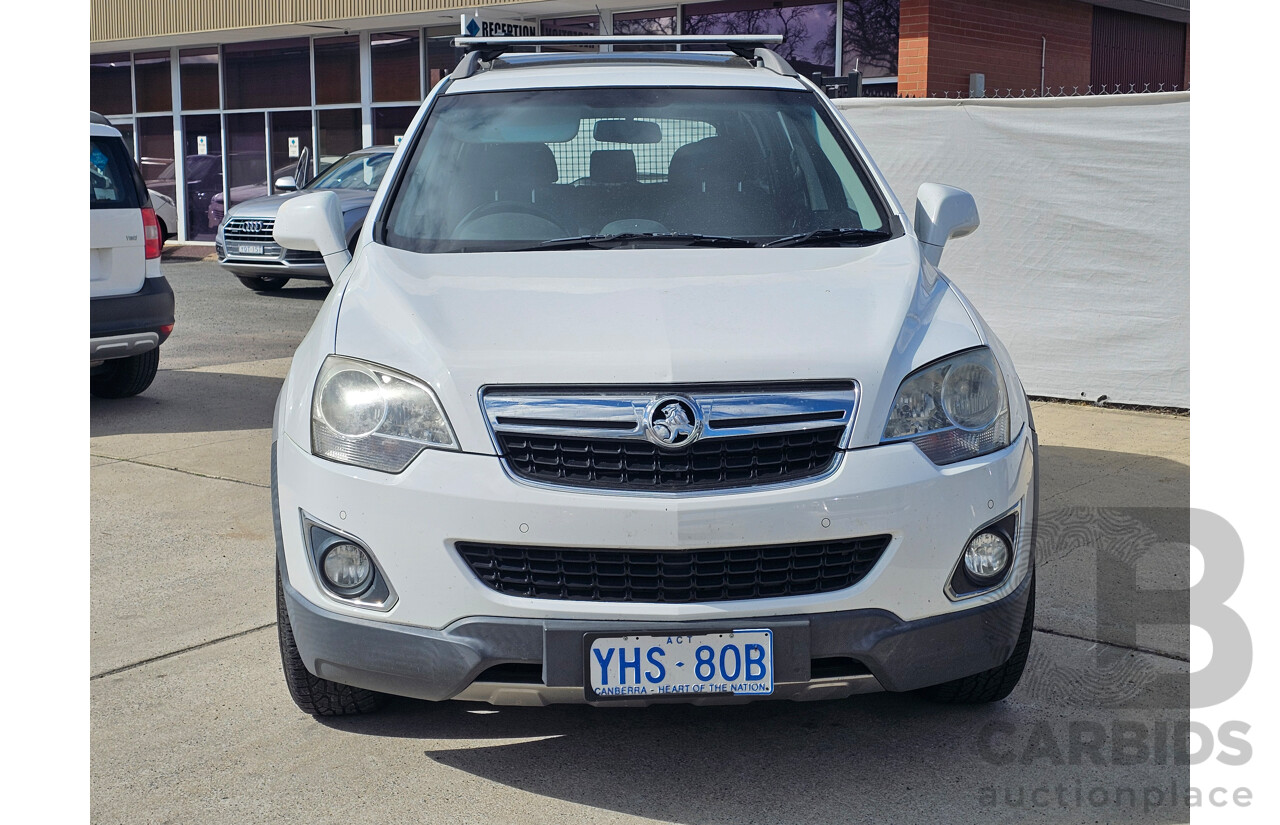 12/2011 Holden Captiva 5 (4x4) CG SERIES II 4d Wagon White 2.2L