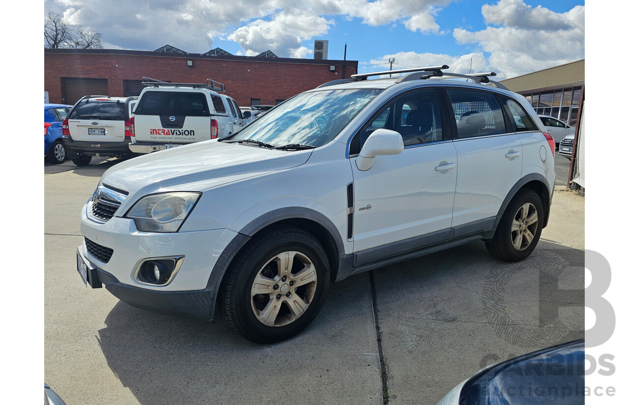 12/2011 Holden Captiva 5 (4x4) CG SERIES II 4d Wagon White 2.2L