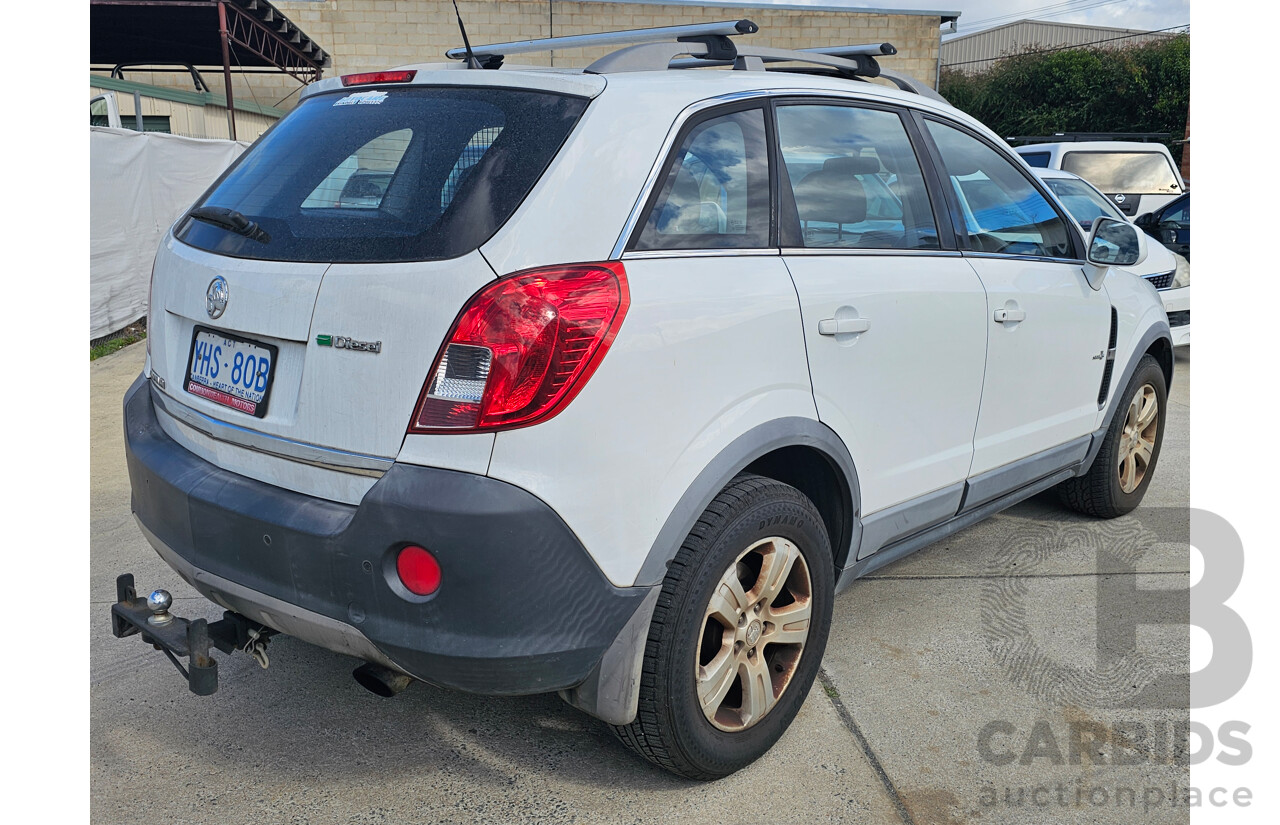 12/2011 Holden Captiva 5 (4x4) CG SERIES II 4d Wagon White 2.2L