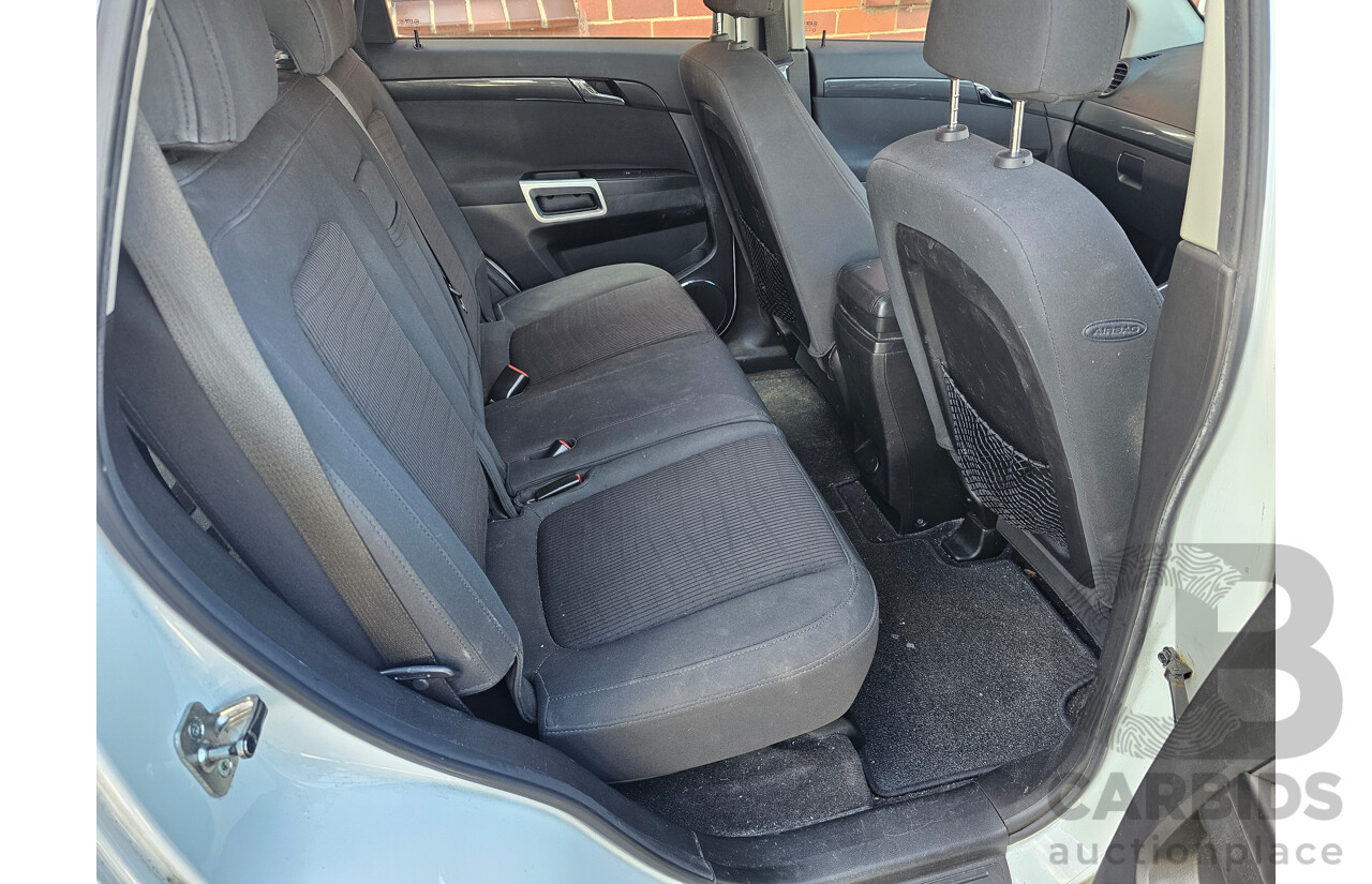 12/2011 Holden Captiva 5 (4x4) CG SERIES II 4d Wagon White 2.2L