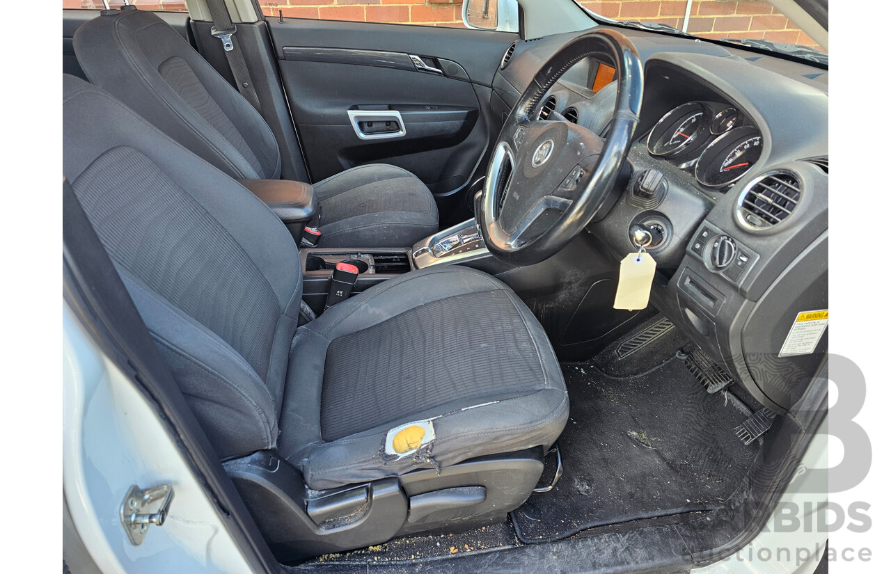 12/2011 Holden Captiva 5 (4x4) CG SERIES II 4d Wagon White 2.2L