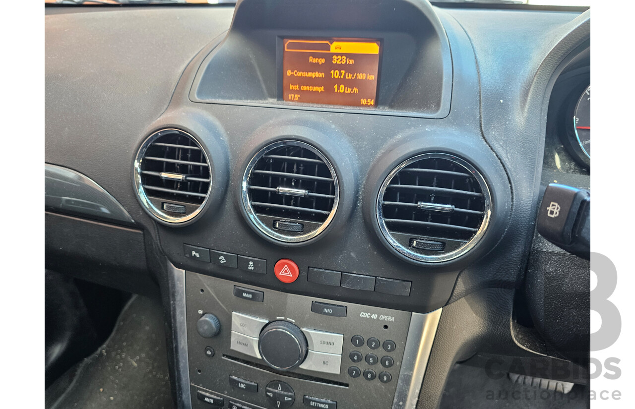 12/2011 Holden Captiva 5 (4x4) CG SERIES II 4d Wagon White 2.2L