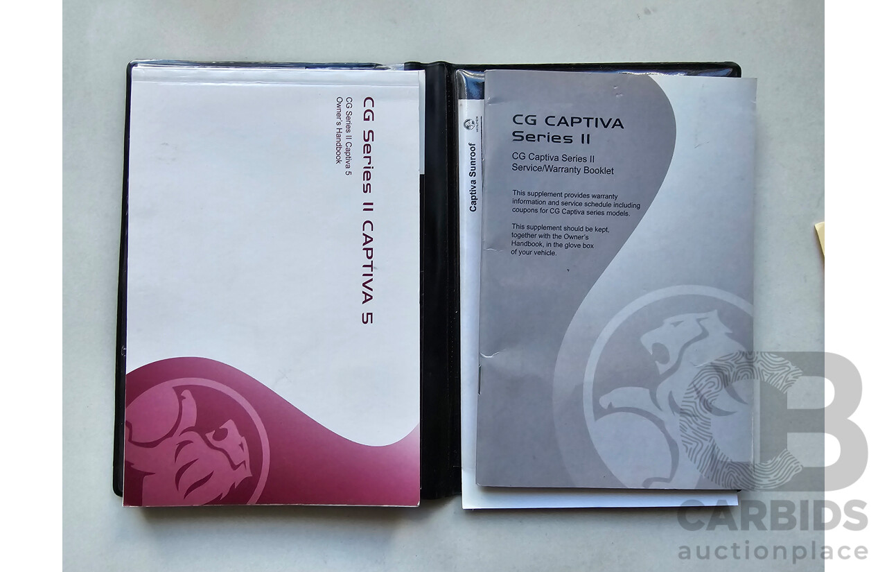 12/2011 Holden Captiva 5 (4x4) CG SERIES II 4d Wagon White 2.2L