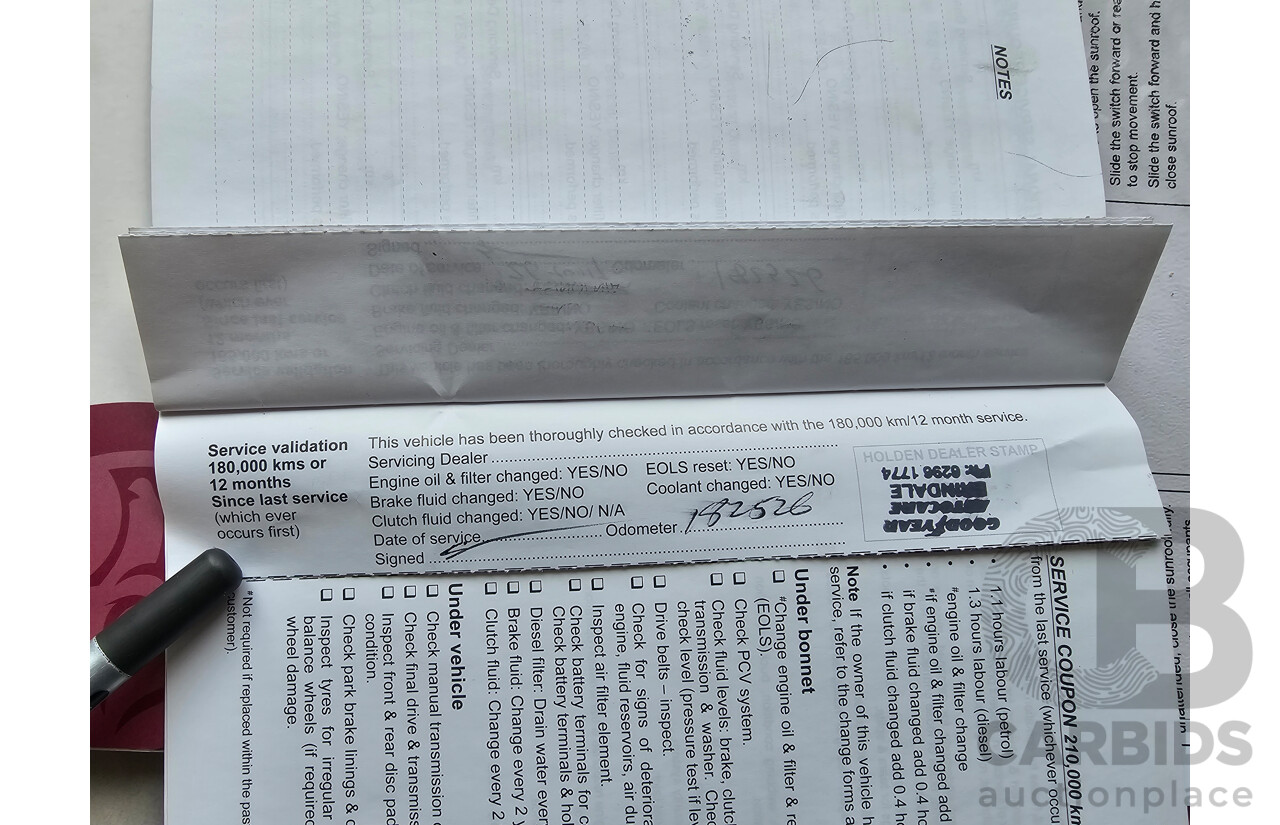 12/2011 Holden Captiva 5 (4x4) CG SERIES II 4d Wagon White 2.2L