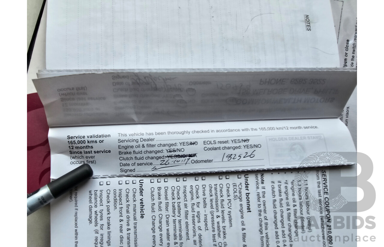 12/2011 Holden Captiva 5 (4x4) CG SERIES II 4d Wagon White 2.2L