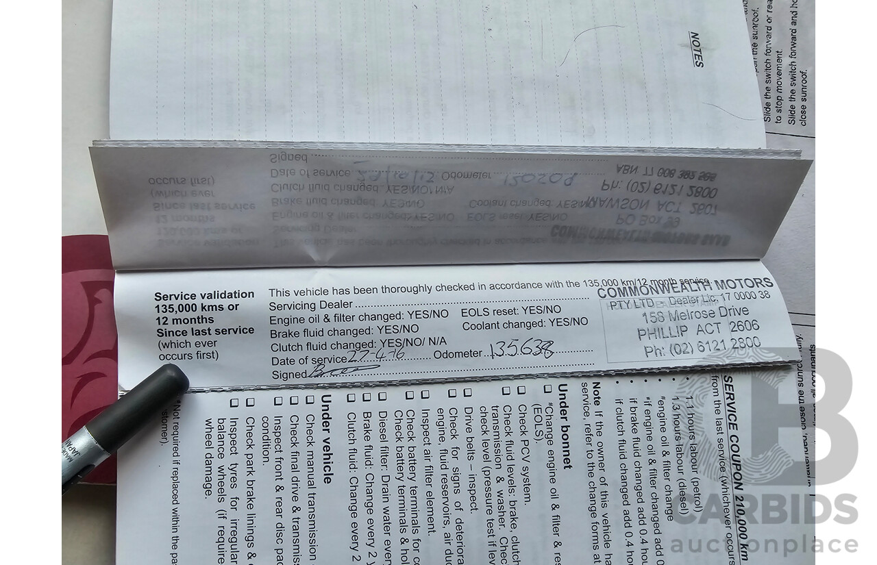 12/2011 Holden Captiva 5 (4x4) CG SERIES II 4d Wagon White 2.2L