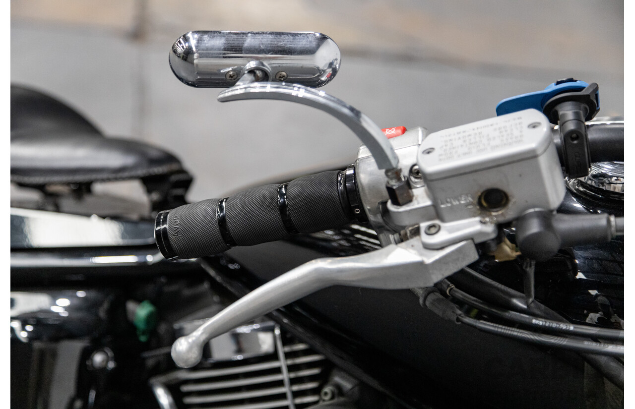 09/2007 Yamaha V-Star XVS1100 Custom Cruiser Motorcycle Black 1063cc