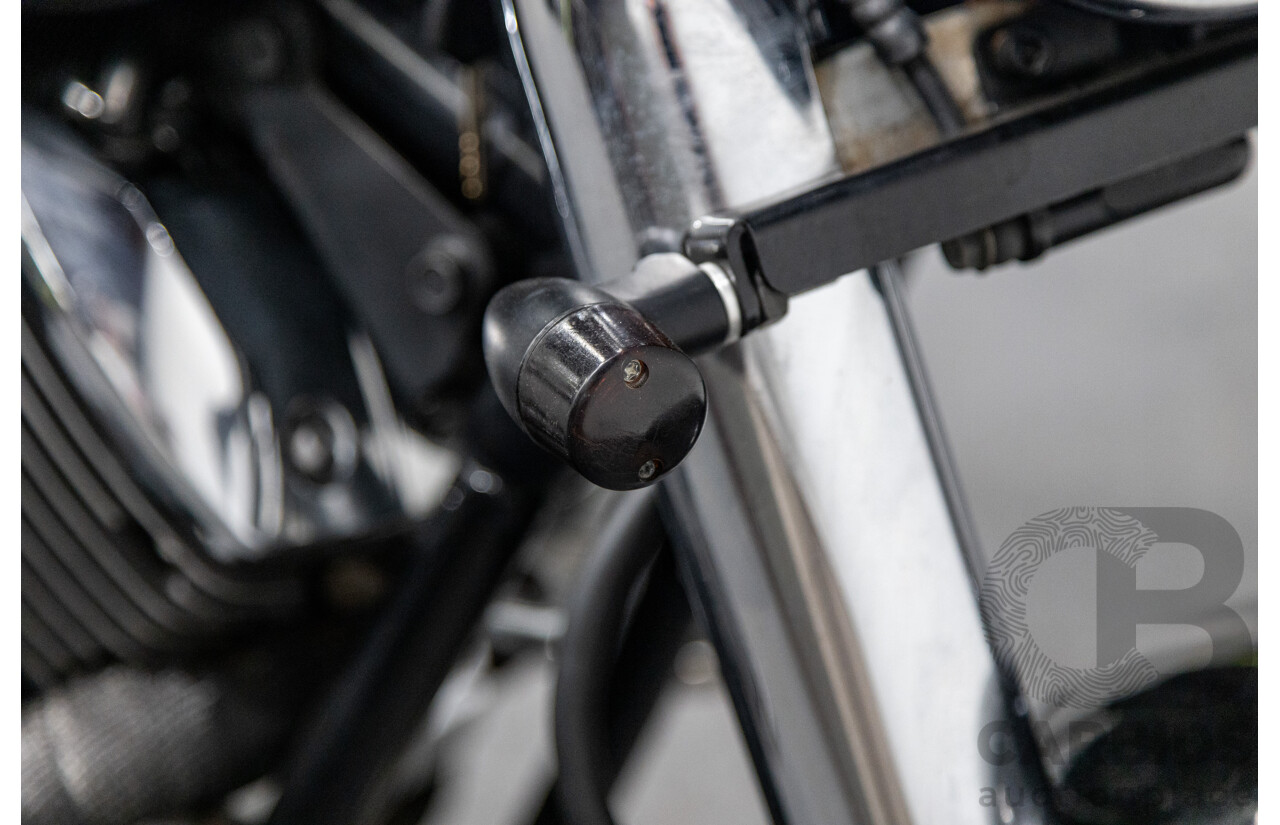 09/2007 Yamaha V-Star XVS1100 Custom Cruiser Motorcycle Black 1063cc