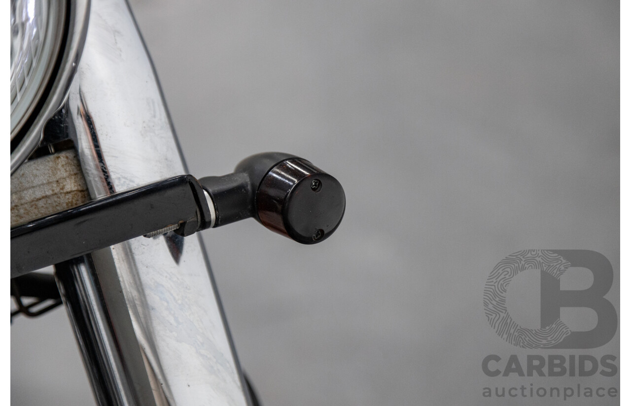 09/2007 Yamaha V-Star XVS1100 Custom Cruiser Motorcycle Black 1063cc