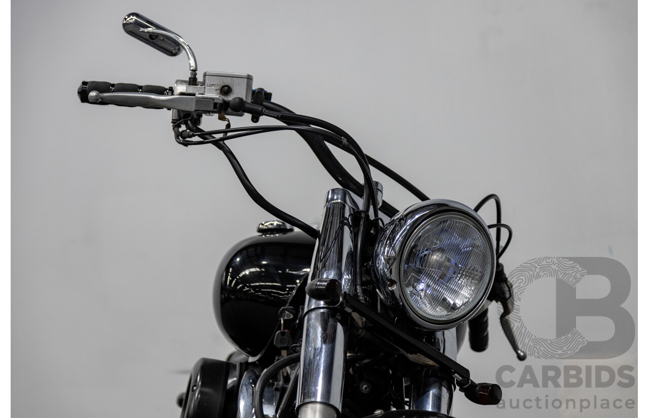 09/2007 Yamaha V-Star XVS1100 Custom Cruiser Motorcycle Black 1063cc