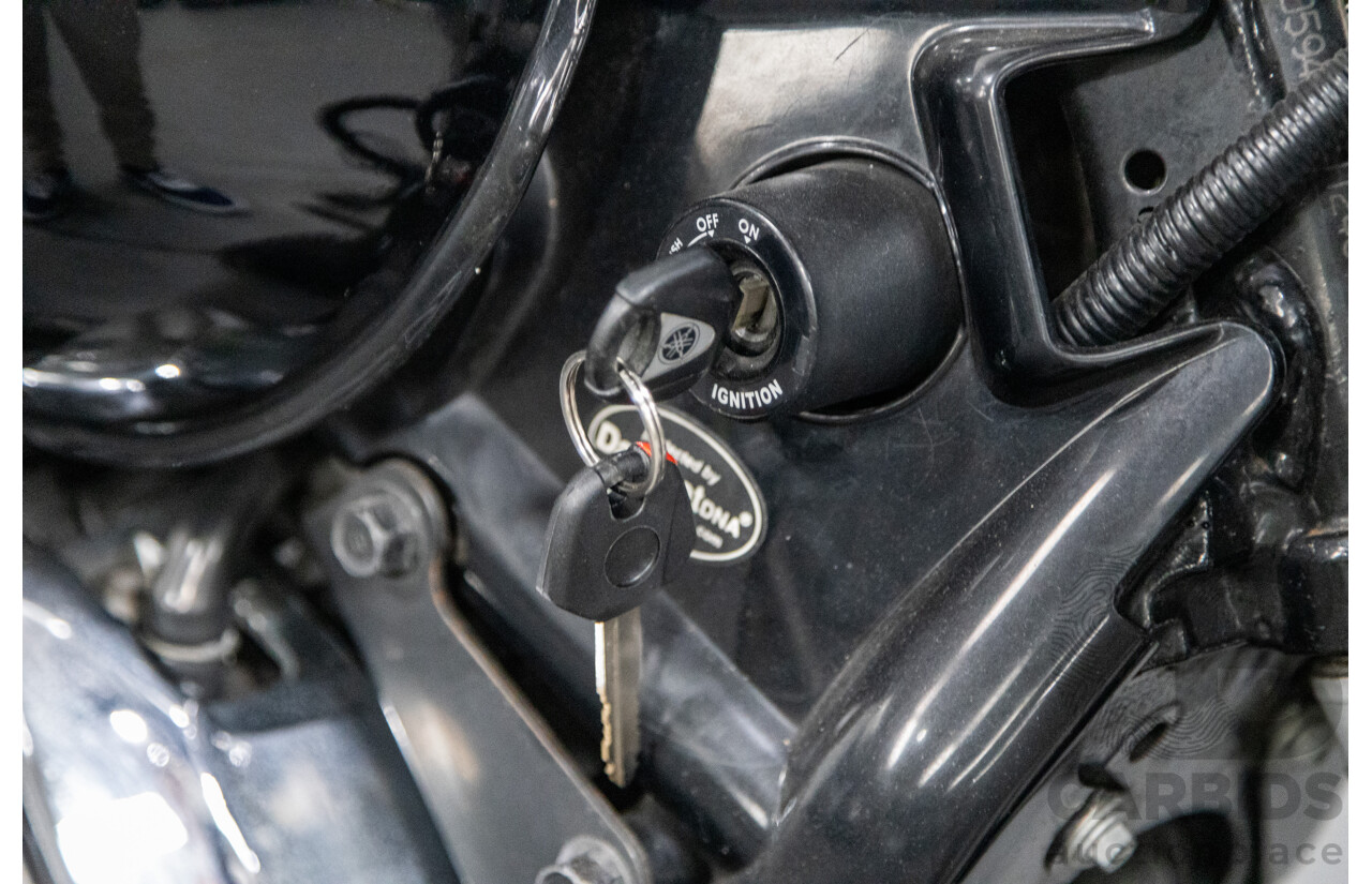 09/2007 Yamaha V-Star XVS1100 Custom Cruiser Motorcycle Black 1063cc