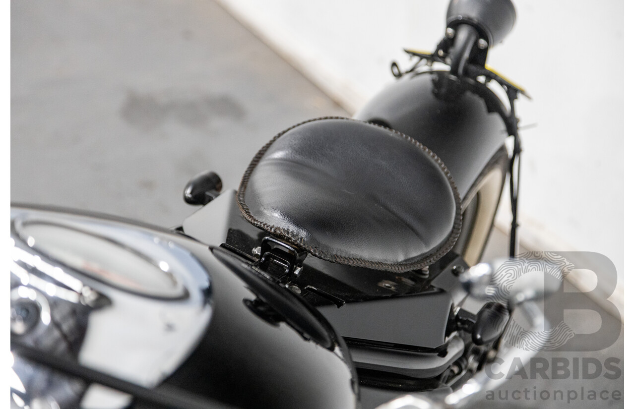 09/2007 Yamaha V-Star XVS1100 Custom Cruiser Motorcycle Black 1063cc