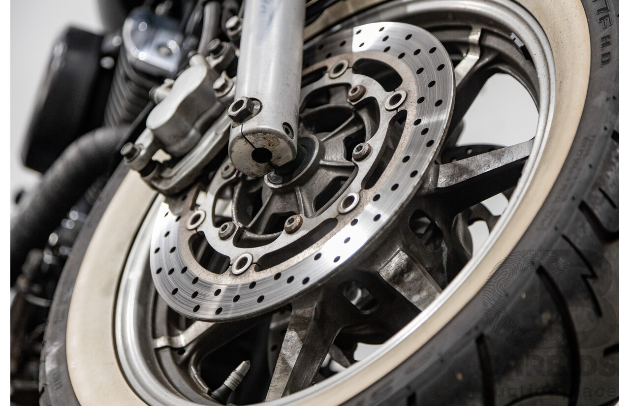 09/2007 Yamaha V-Star XVS1100 Custom Cruiser Motorcycle Black 1063cc