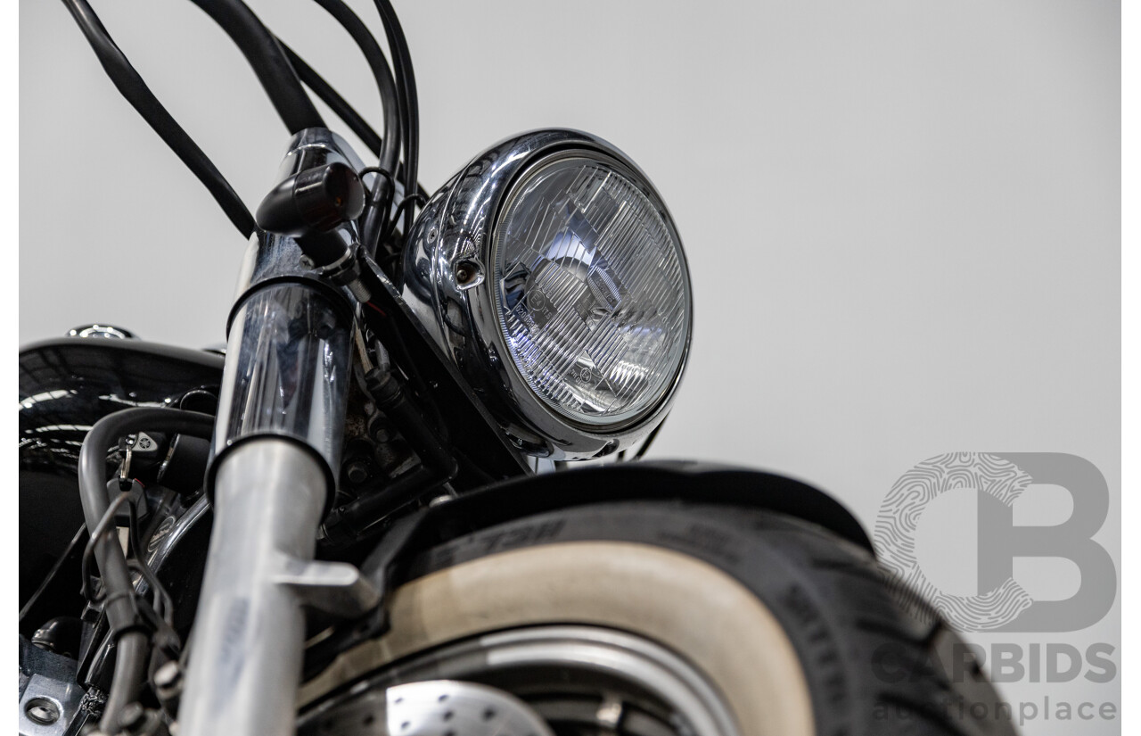 09/2007 Yamaha V-Star XVS1100 Custom Cruiser Motorcycle Black 1063cc