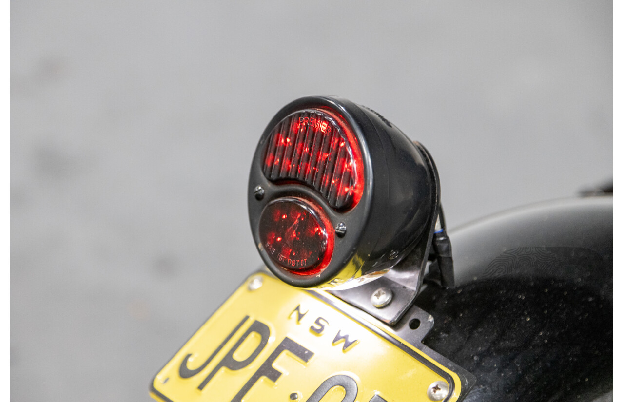 09/2007 Yamaha V-Star XVS1100 Custom Cruiser Motorcycle Black 1063cc