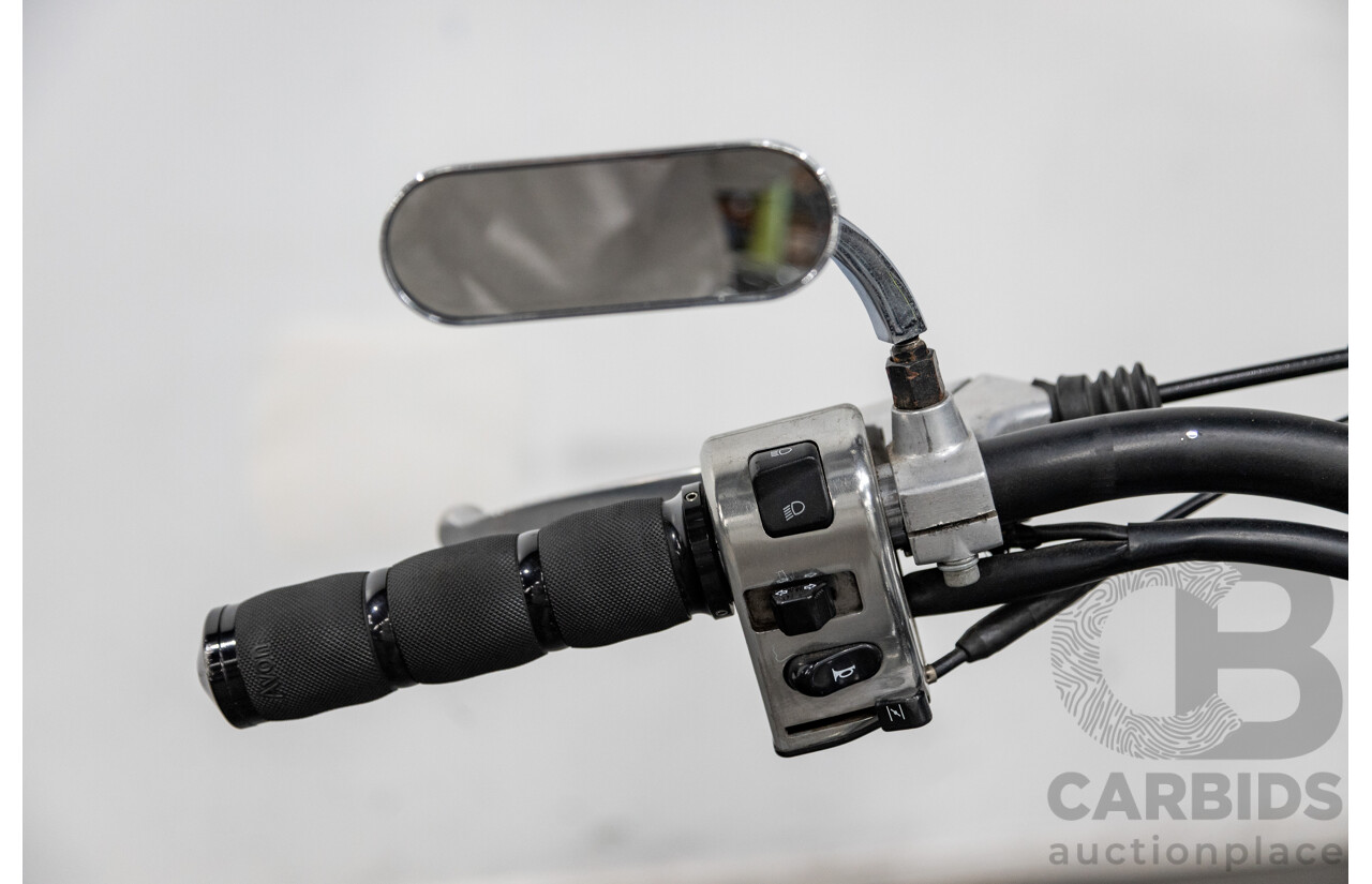 09/2007 Yamaha V-Star XVS1100 Custom Cruiser Motorcycle Black 1063cc