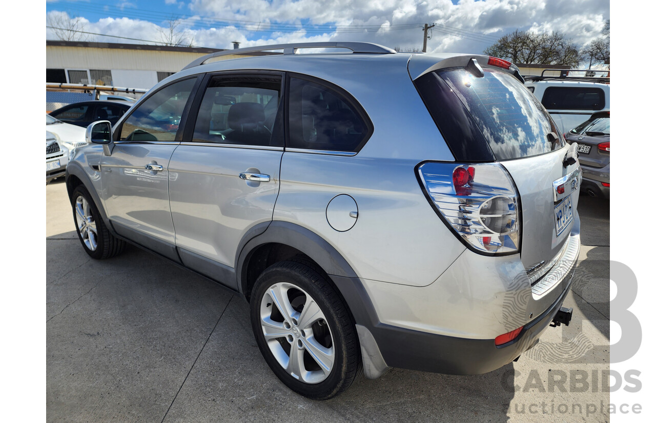 5/2012 Holden Captiva 7 CX (4x4) CG SERIES II 4d Wagon Silver Or Chrome 2.2L