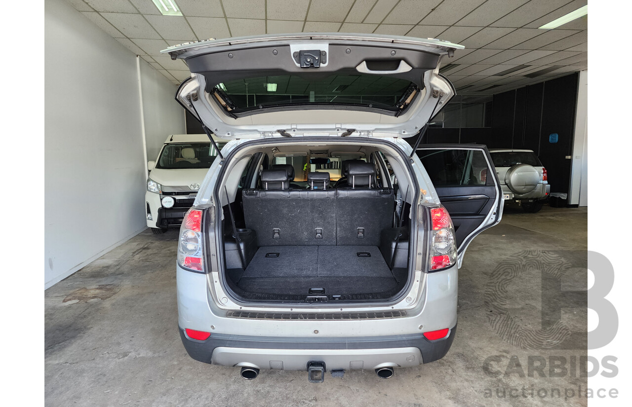 5/2012 Holden Captiva 7 CX (4x4) CG SERIES II 4d Wagon Silver Or Chrome 2.2L