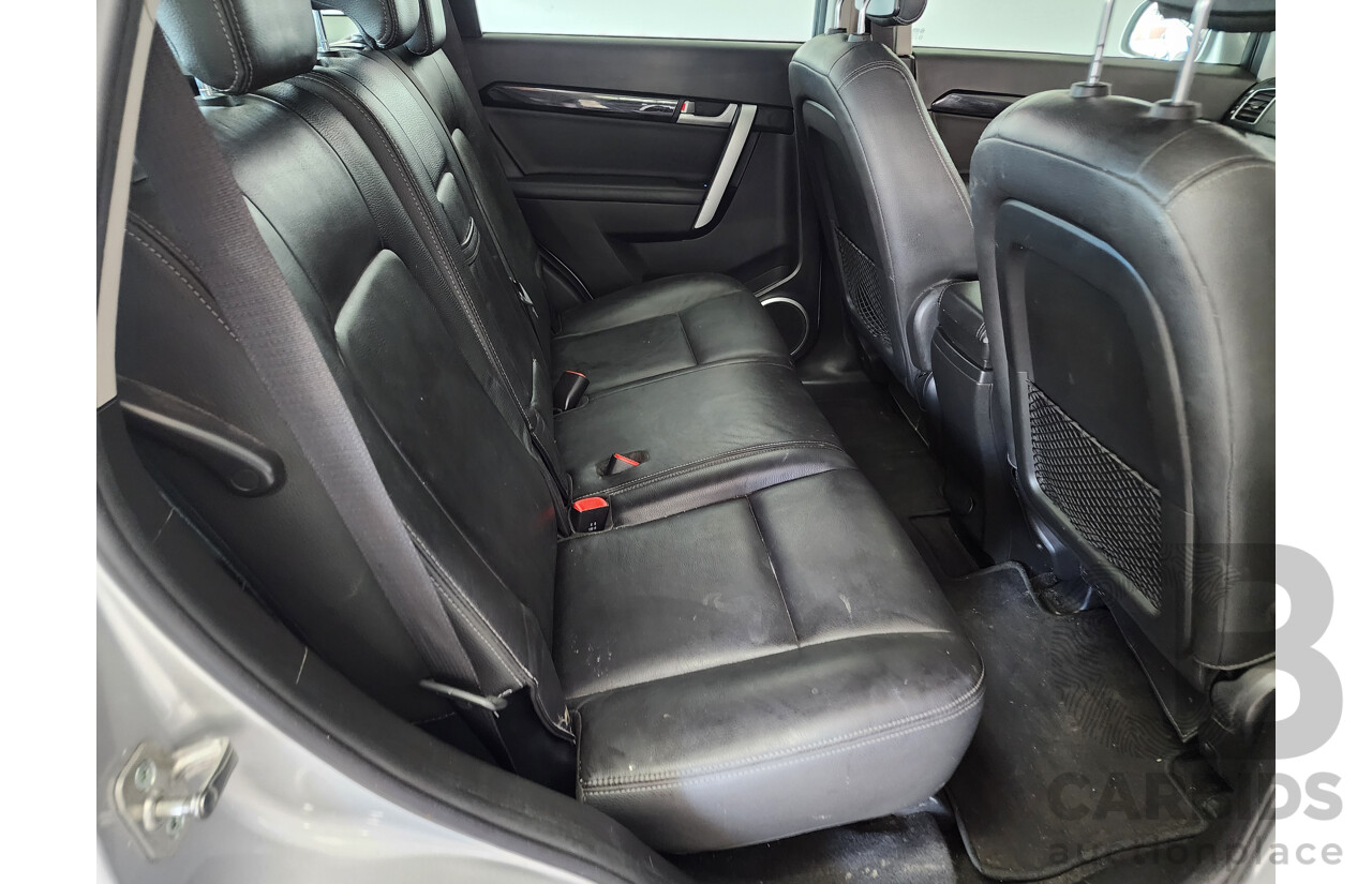 5/2012 Holden Captiva 7 CX (4x4) CG SERIES II 4d Wagon Silver Or Chrome 2.2L