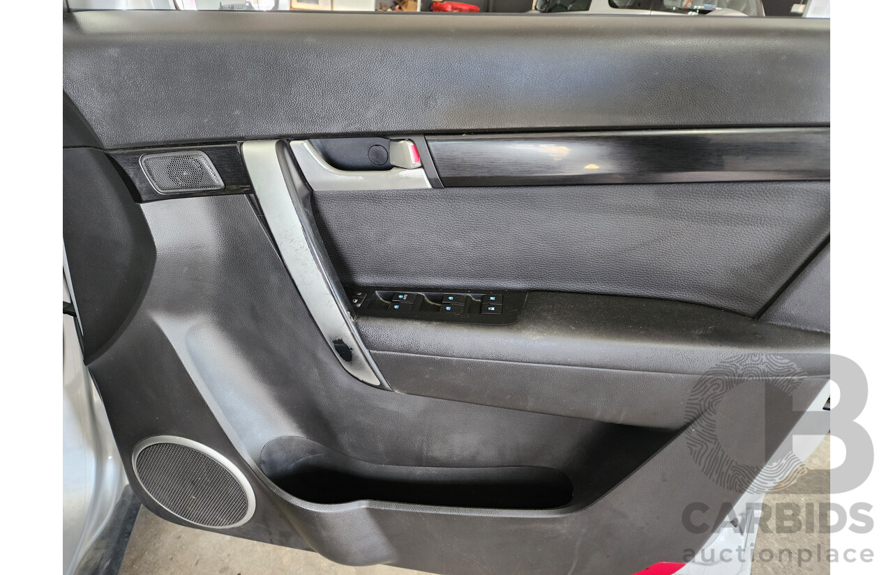 5/2012 Holden Captiva 7 CX (4x4) CG SERIES II 4d Wagon Silver Or Chrome 2.2L