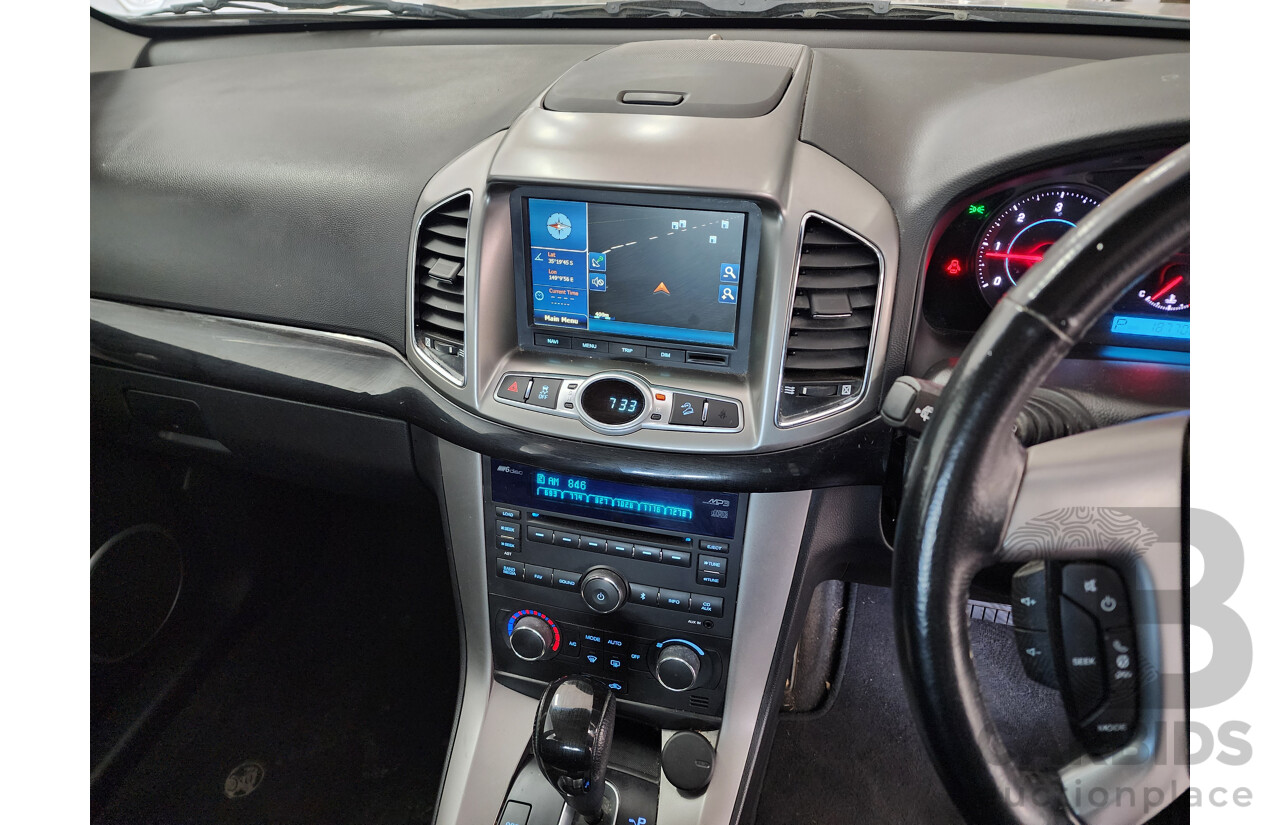 5/2012 Holden Captiva 7 CX (4x4) CG SERIES II 4d Wagon Silver Or Chrome 2.2L