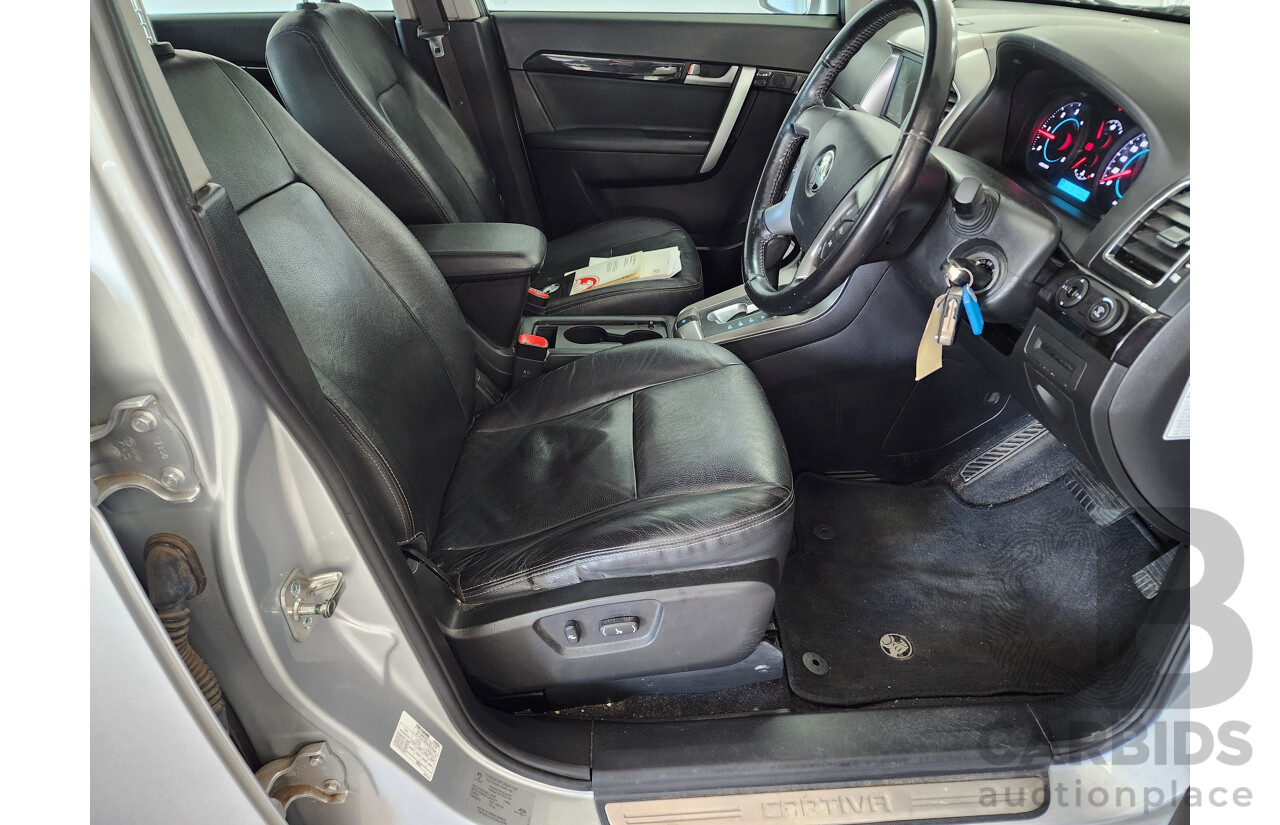 5/2012 Holden Captiva 7 CX (4x4) CG SERIES II 4d Wagon Silver Or Chrome 2.2L