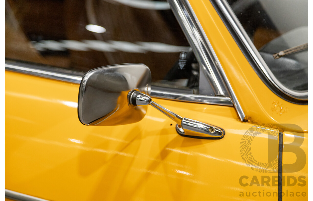 2/1976 Peugeot 504 GL 4d Sedan Yellow 2.0L