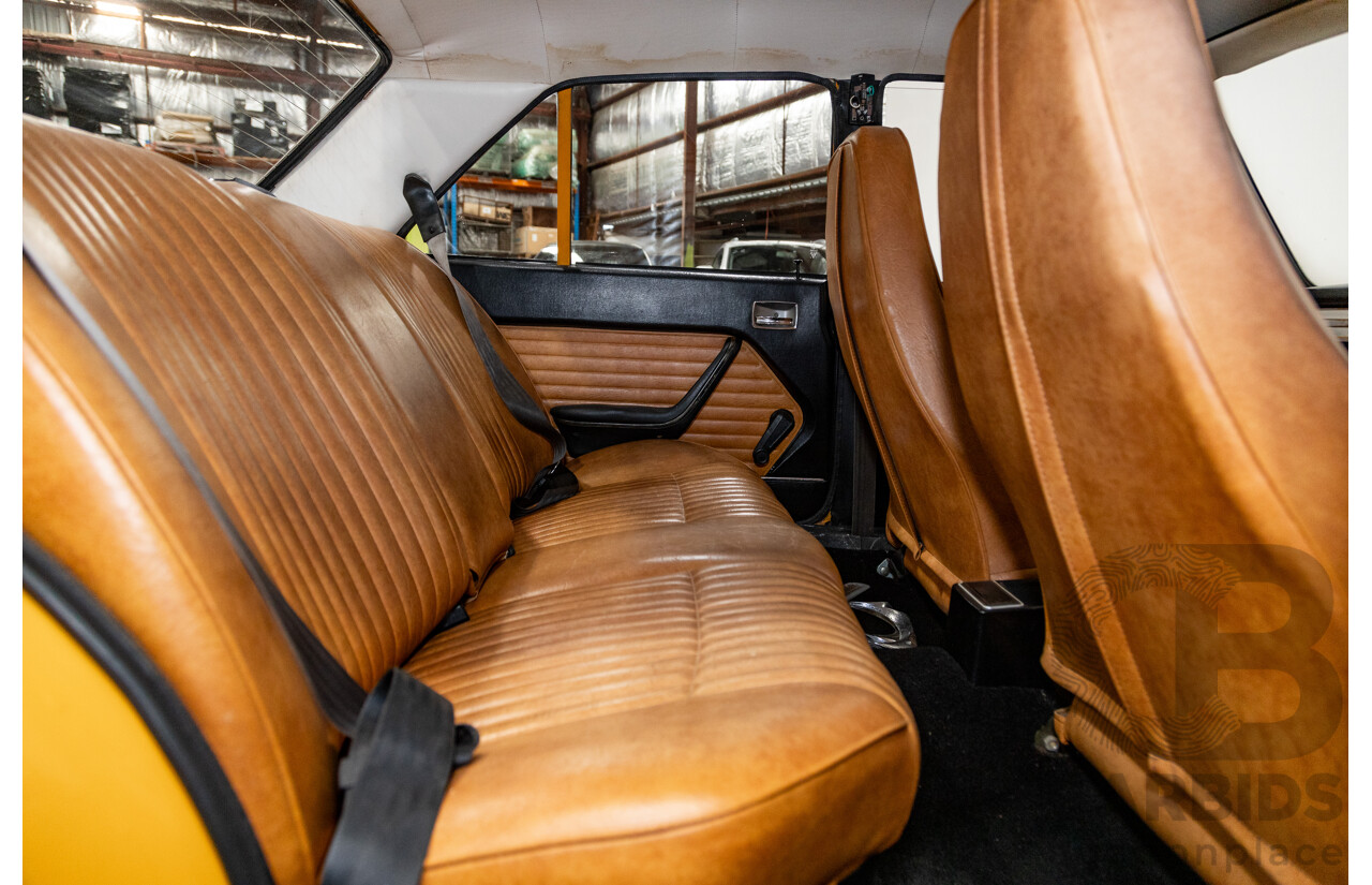 2/1976 Peugeot 504 GL 4d Sedan Yellow 2.0L