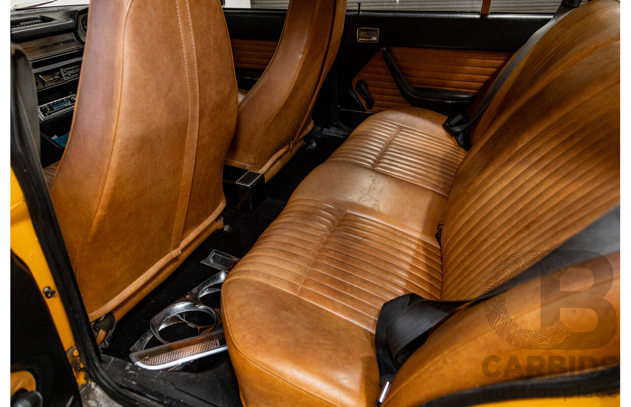 2/1976 Peugeot 504 GL 4d Sedan Yellow 2.0L