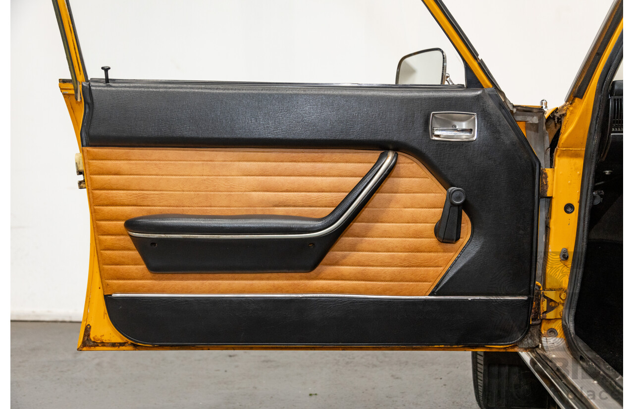 2/1976 Peugeot 504 GL 4d Sedan Yellow 2.0L