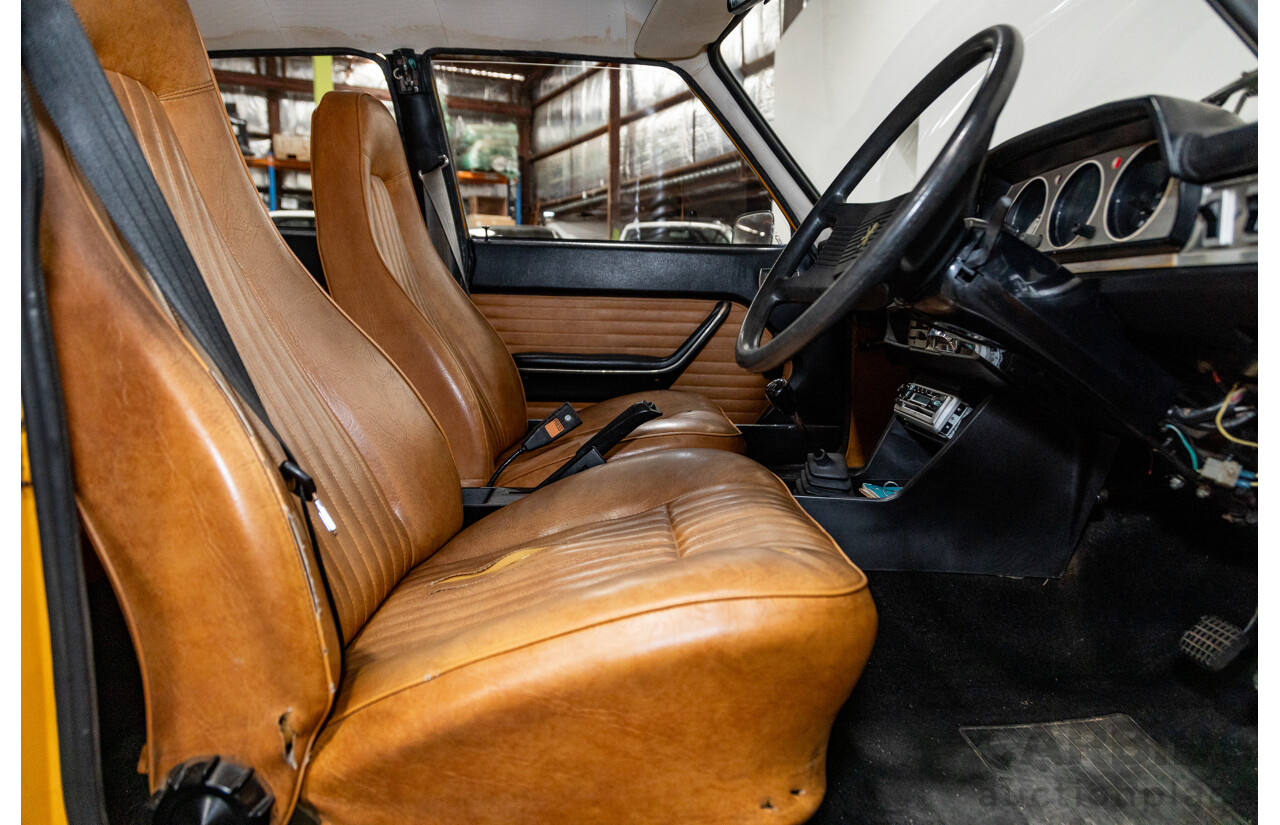 2/1976 Peugeot 504 GL 4d Sedan Yellow 2.0L