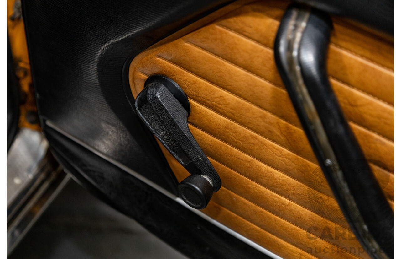 2/1976 Peugeot 504 GL 4d Sedan Yellow 2.0L