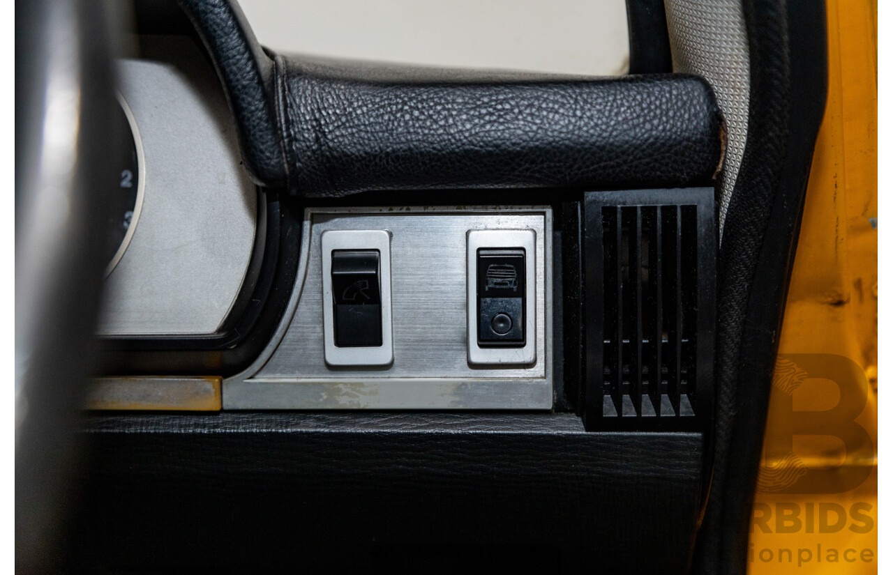 2/1976 Peugeot 504 GL 4d Sedan Yellow 2.0L