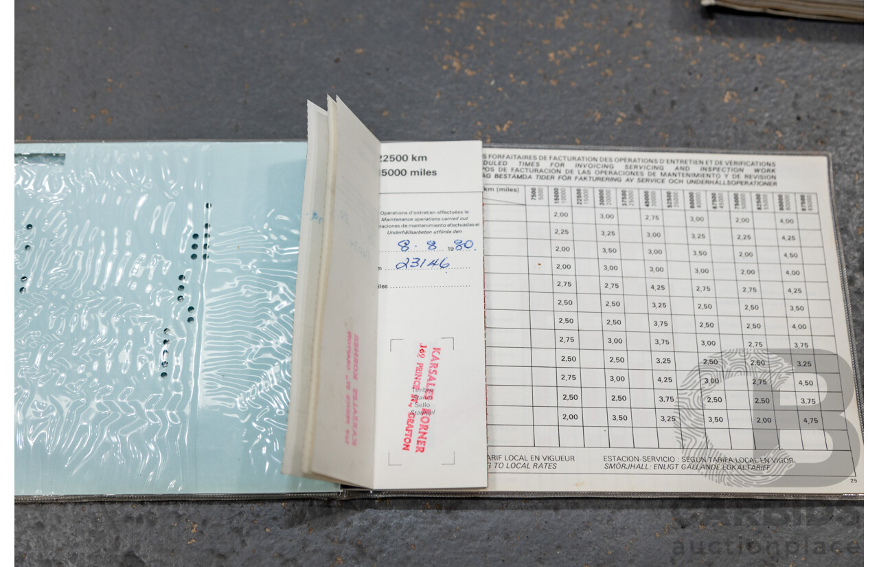 2/1976 Peugeot 504 GL 4d Sedan Yellow 2.0L