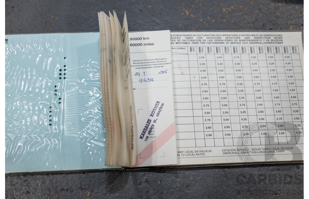 2/1976 Peugeot 504 GL 4d Sedan Yellow 2.0L