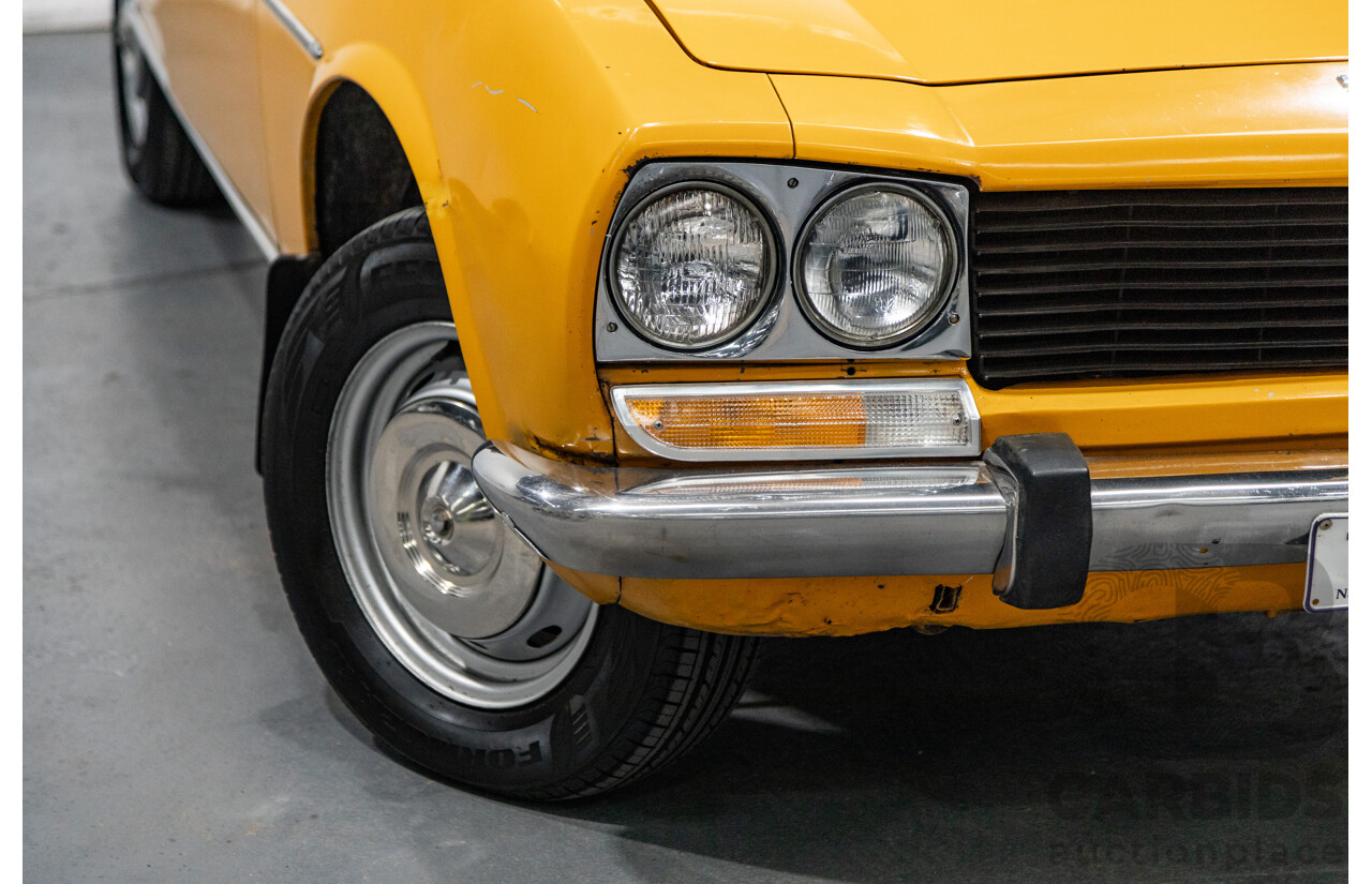 2/1976 Peugeot 504 GL 4d Sedan Yellow 2.0L