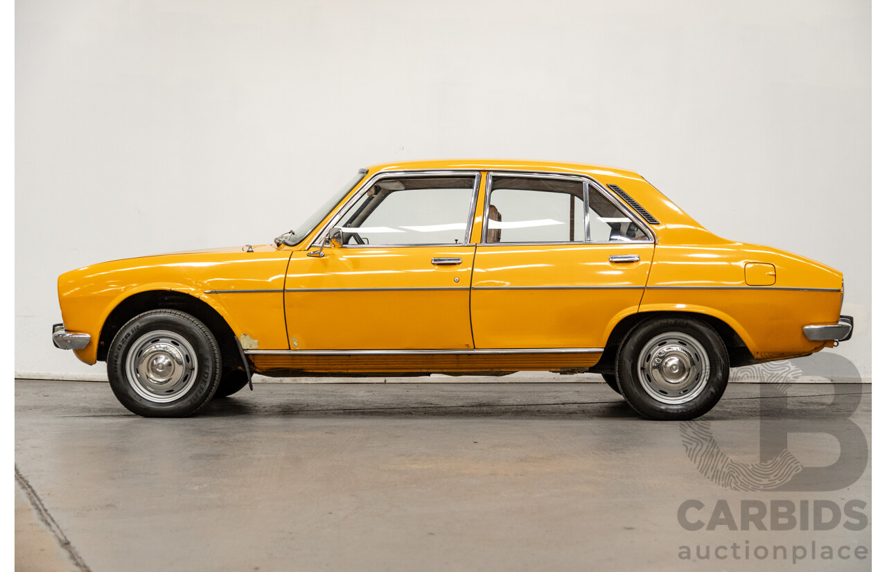2/1976 Peugeot 504 GL 4d Sedan Yellow 2.0L