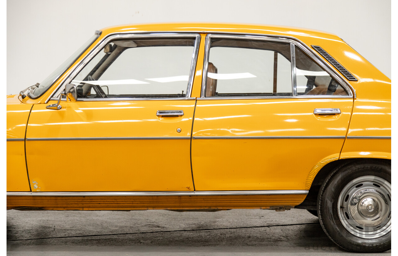 2/1976 Peugeot 504 GL 4d Sedan Yellow 2.0L