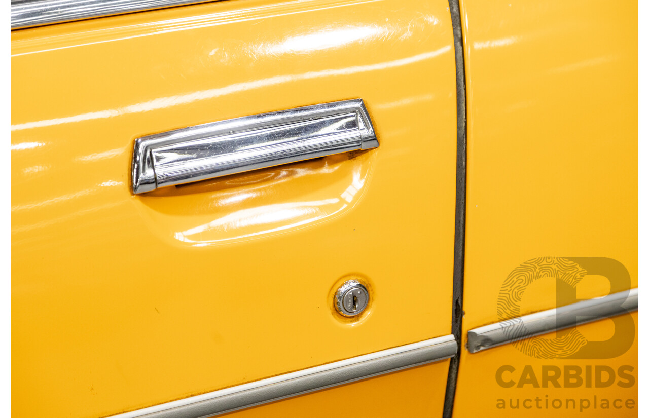 2/1976 Peugeot 504 GL 4d Sedan Yellow 2.0L