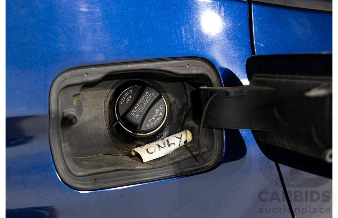 12/2011 BMW X3 Xdrive 20d (AWD) F25 4d Wagon Deep Sea Blue Metallic Turbo Diesel 2.0L