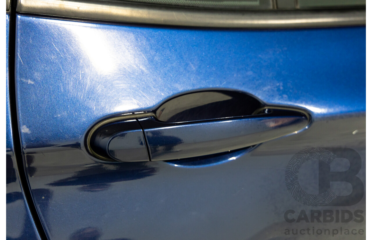 12/2011 BMW X3 Xdrive 20d (AWD) F25 4d Wagon Deep Sea Blue Metallic Turbo Diesel 2.0L