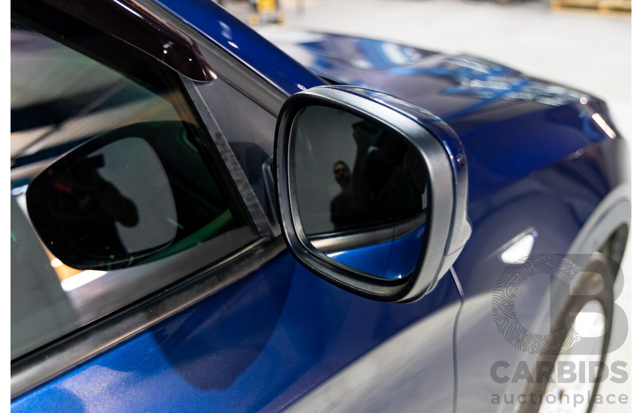 12/2011 BMW X3 Xdrive 20d (AWD) F25 4d Wagon Deep Sea Blue Metallic Turbo Diesel 2.0L