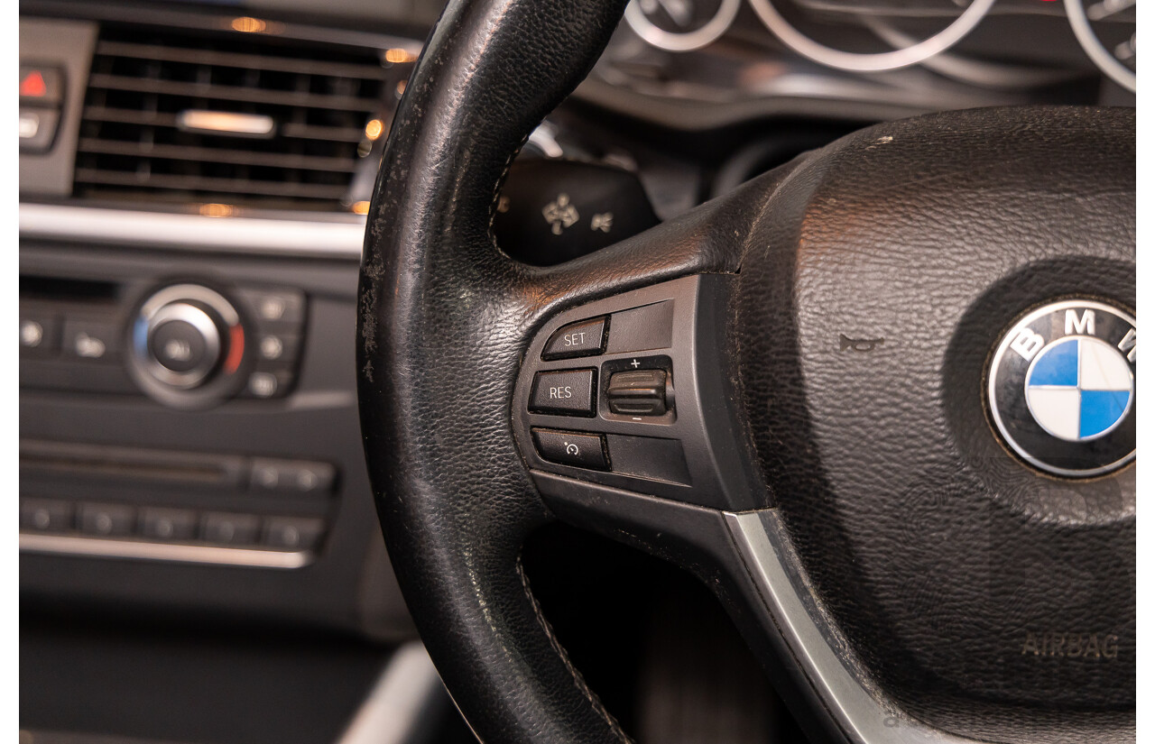 12/2011 BMW X3 Xdrive 20d (AWD) F25 4d Wagon Deep Sea Blue Metallic Turbo Diesel 2.0L