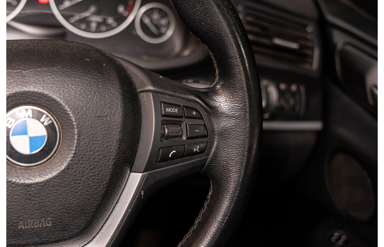 12/2011 BMW X3 Xdrive 20d (AWD) F25 4d Wagon Deep Sea Blue Metallic Turbo Diesel 2.0L