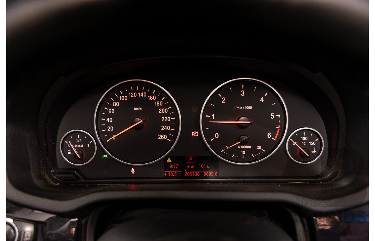 12/2011 BMW X3 Xdrive 20d (AWD) F25 4d Wagon Deep Sea Blue Metallic Turbo Diesel 2.0L