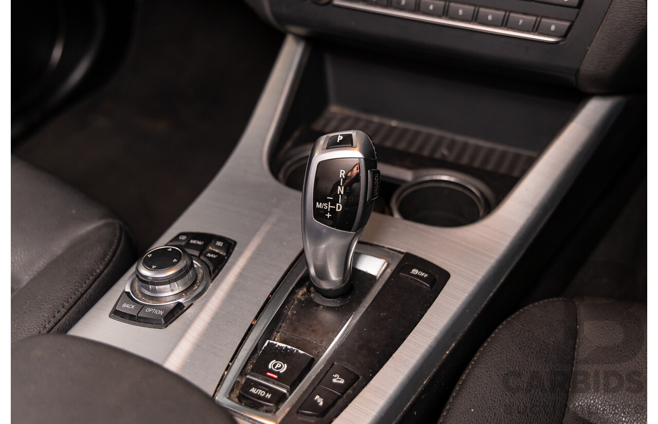 12/2011 BMW X3 Xdrive 20d (AWD) F25 4d Wagon Deep Sea Blue Metallic Turbo Diesel 2.0L