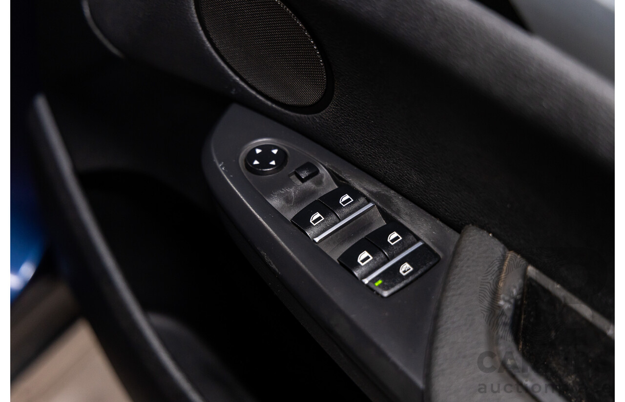 12/2011 BMW X3 Xdrive 20d (AWD) F25 4d Wagon Deep Sea Blue Metallic Turbo Diesel 2.0L