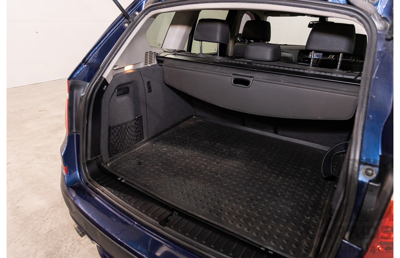 12/2011 BMW X3 Xdrive 20d (AWD) F25 4d Wagon Deep Sea Blue Metallic Turbo Diesel 2.0L