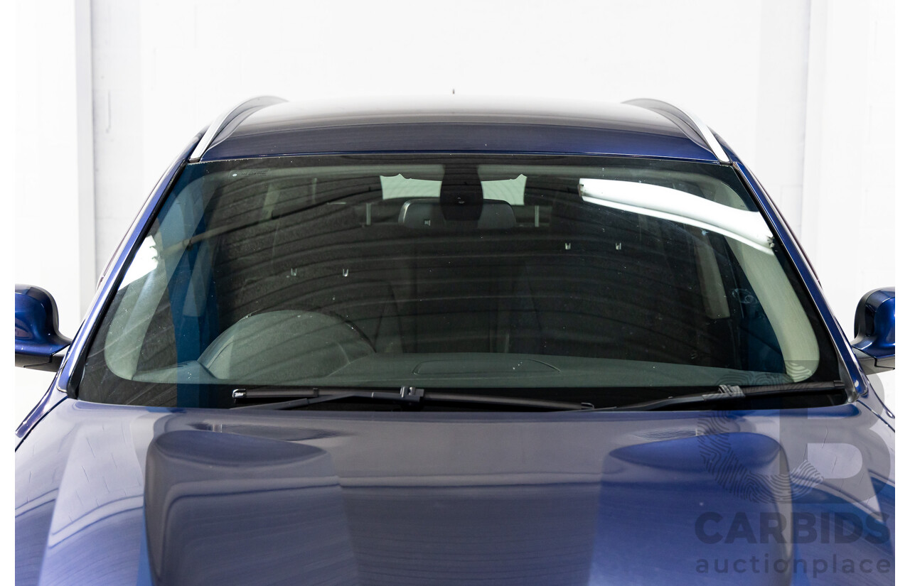 12/2011 BMW X3 Xdrive 20d (AWD) F25 4d Wagon Deep Sea Blue Metallic Turbo Diesel 2.0L
