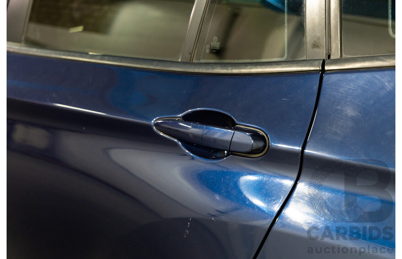 12/2011 BMW X3 Xdrive 20d (AWD) F25 4d Wagon Deep Sea Blue Metallic Turbo Diesel 2.0L